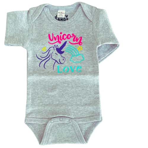 Unicorn Love, Long Sleeved Bodysuit