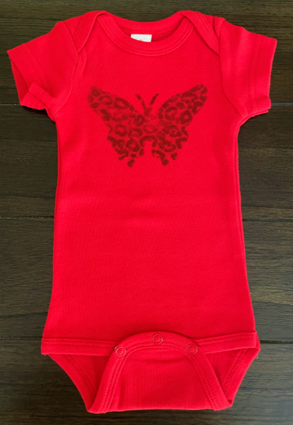 Leopard Butterfly Bodysuit