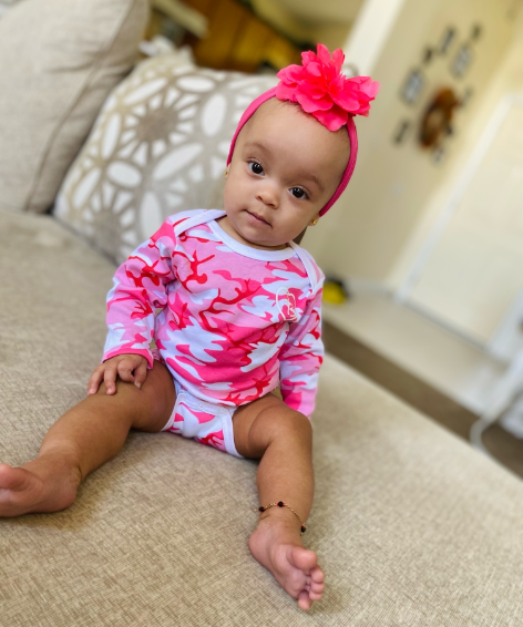 Pink Camo Bodysuit